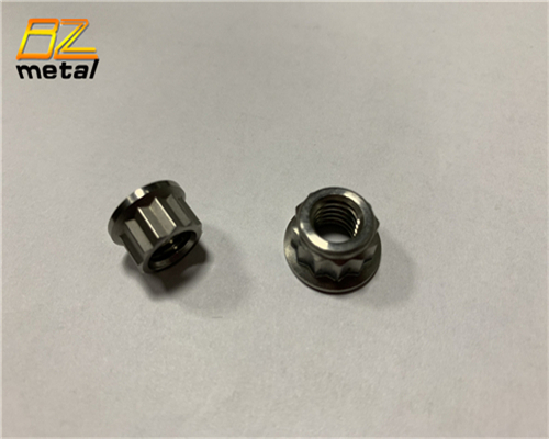 12 Point Titanium Flange Nuts