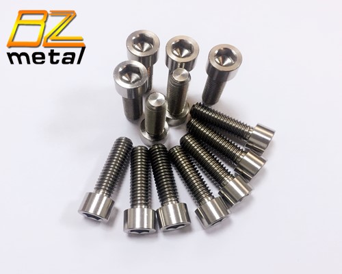 Metric Bolt High Strength Titanium Bolts ANSI/ASME B 18.3 Hexagon Socket Head Cap Screws