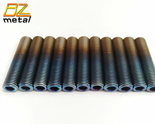 Titanium Fasteners Stud bolt Thread rod DIN 975/976 M8x50mm