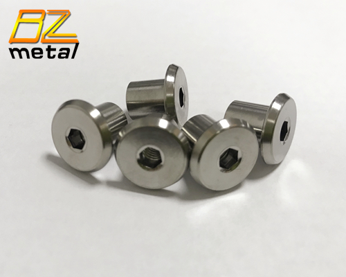 Titanium alloy hollow bolts for Mountain bike