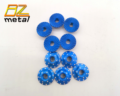 Aluminum Alloy Wheel Nuts in Blue Color with High Quality