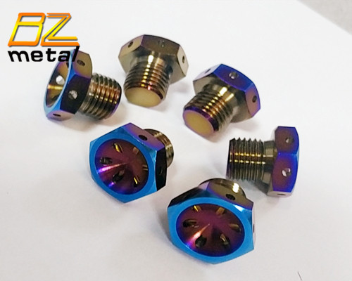 Best Quality and Good Looking Titanium Blue flamed bolt