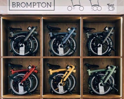 BROMPTON, A Well-Known British Folding Bicycle Brand, Launched A Titanium Folding Bicycle