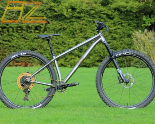 Debut: Titanium Alloy Frame For British Mountain Bikes