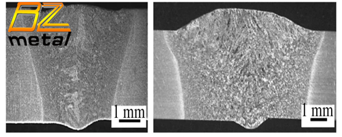 1638435780319029.jpg Cross section profile of laser welding and laser-MIG composite welding joints.jpg