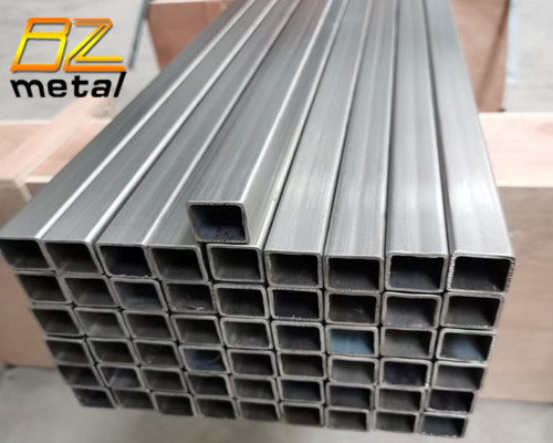 High Quality Good Price Grade 1 Grade 2 Pure Titanium Seamless Square Tube 