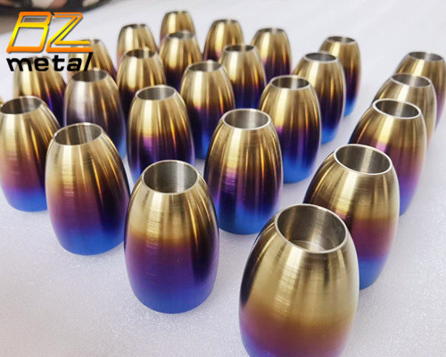 Titanium Burnt Blue Shift Knob