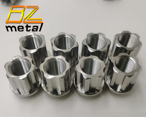 Gr5 M12*1.5 M14*1.5 Titanium wheel bolts lug nuts color nuts for racing car